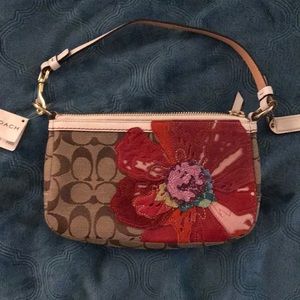Coach wristlet/small bag NWT!